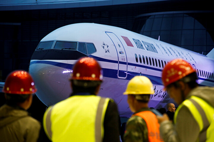 Çin Boeing 737 Max 8'i yere indirdi.