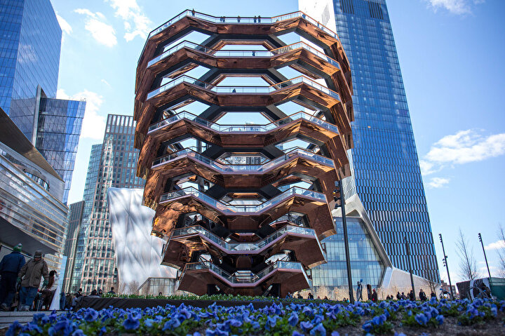 The Vessel, diğer ismiyle Hudson Yards.