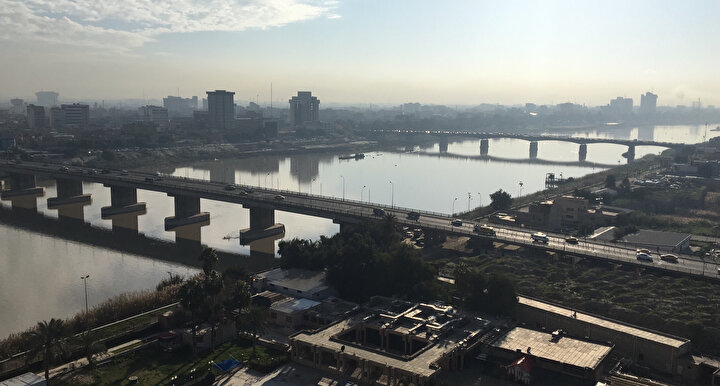 Dicle nehri, Bağdat.