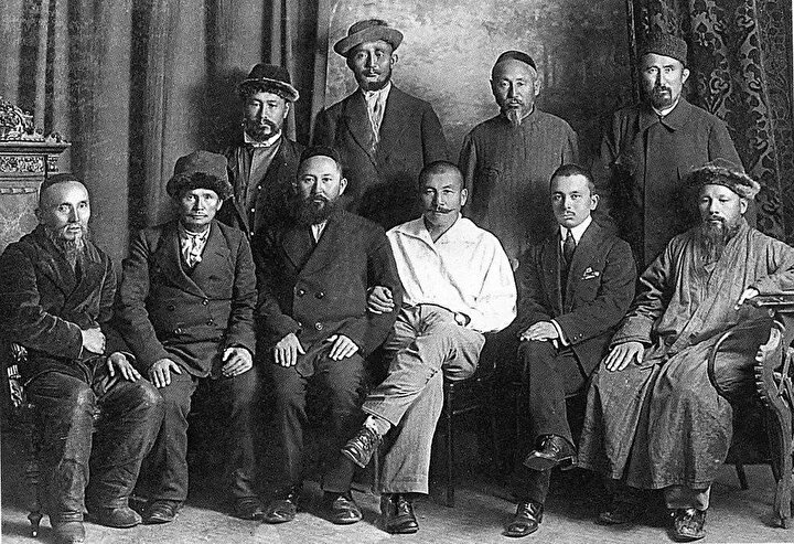 Alaş Orda dönemi (1917-1928) Kazak aydınları - 1918.