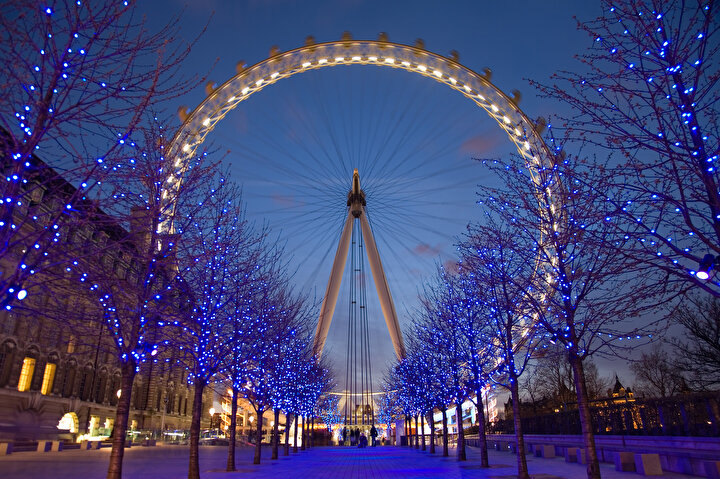 London Eye.