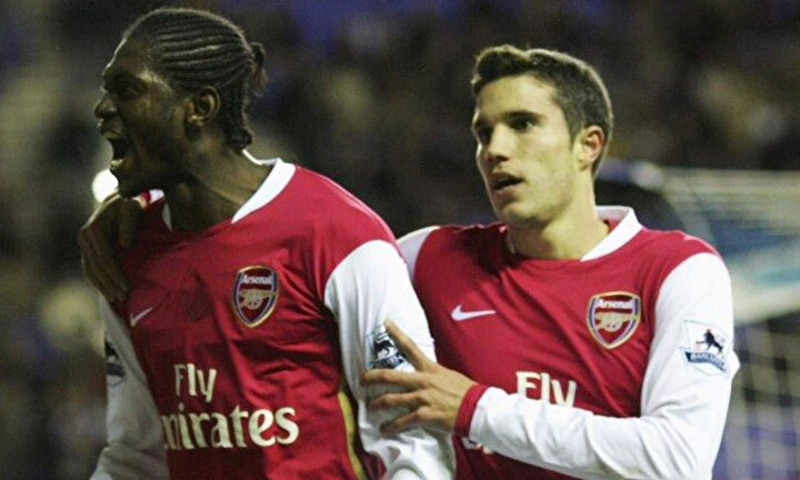 Emmanuel Adebayor & Van Persie