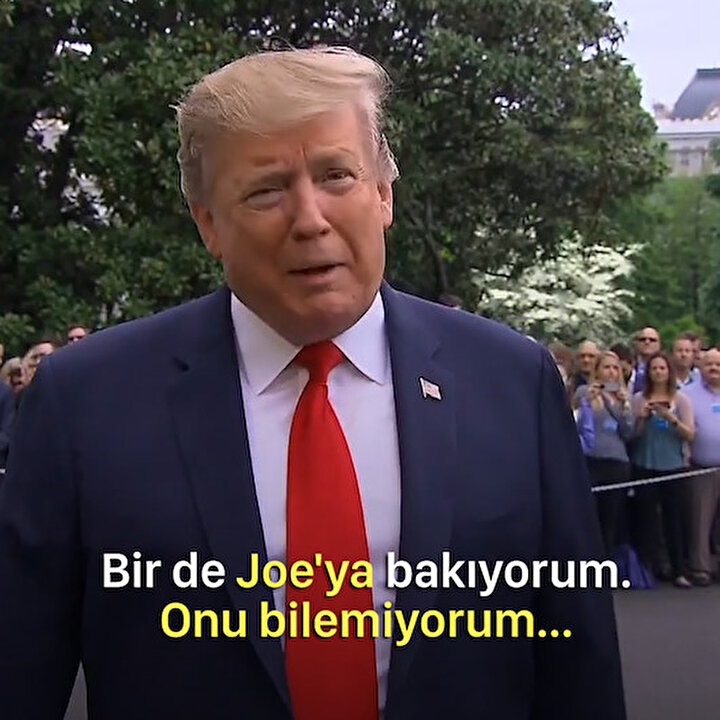 Donald Trump, rakibi Joe Biden'a yaşlı dedi ortalık karıştı