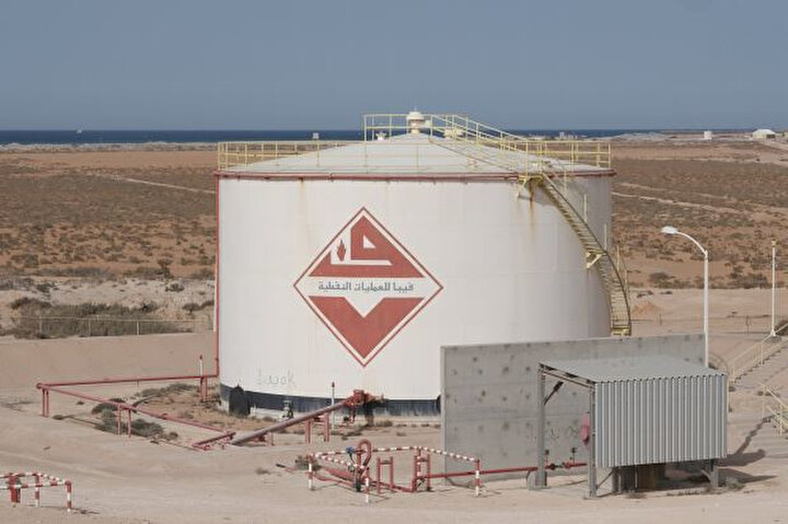 Libya'daki petrol tesisleri.
