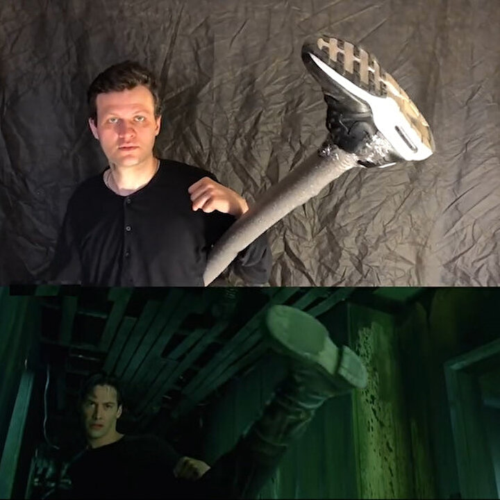 Aşırı düşük bütçeli 'The Matrix' yapımı