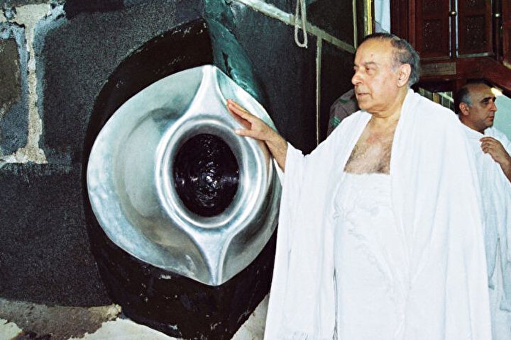 Haydar Aliyev Umre ziyaretinde (Tarih:1994)