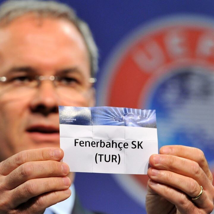 Fenerbahçe'nin Şampiyonlar Ligi'nde mücadele ettiği son sezona ait kura kağıdı.