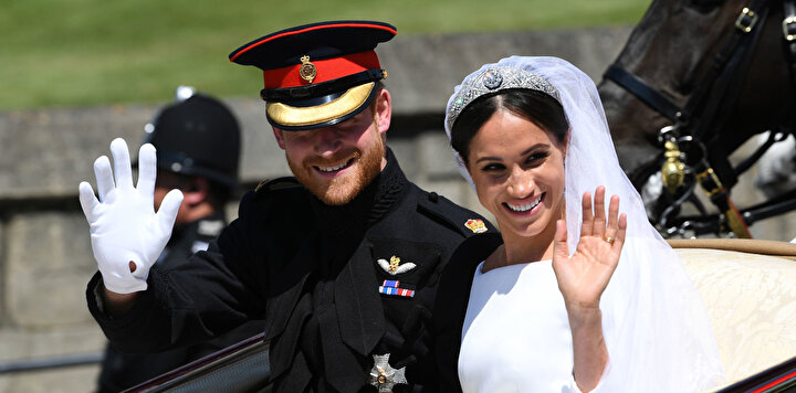 Meghan Markle ve Prens Harry.