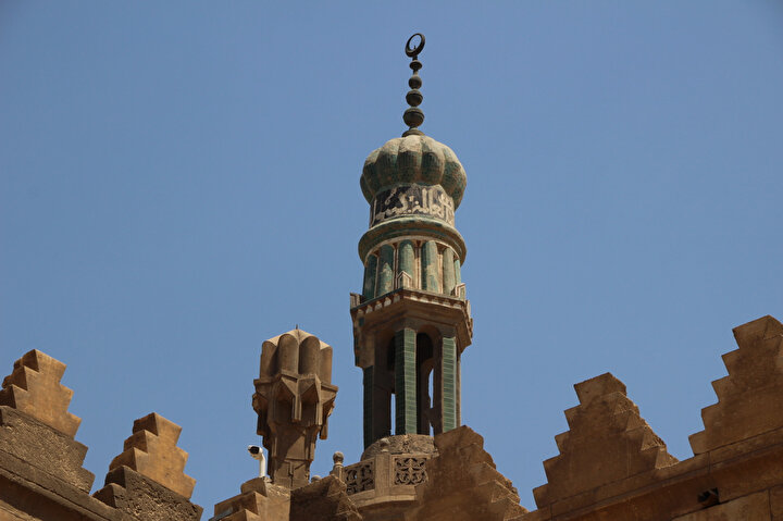 Nasır Muhammed Camisinin minaresi.