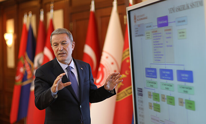 Milli Savunma Bakanı Hulusi Akar milyonlarca gencin merakla beklediği yeni askerlik sistemine ilişkin önemli açıklamalar yaptı.