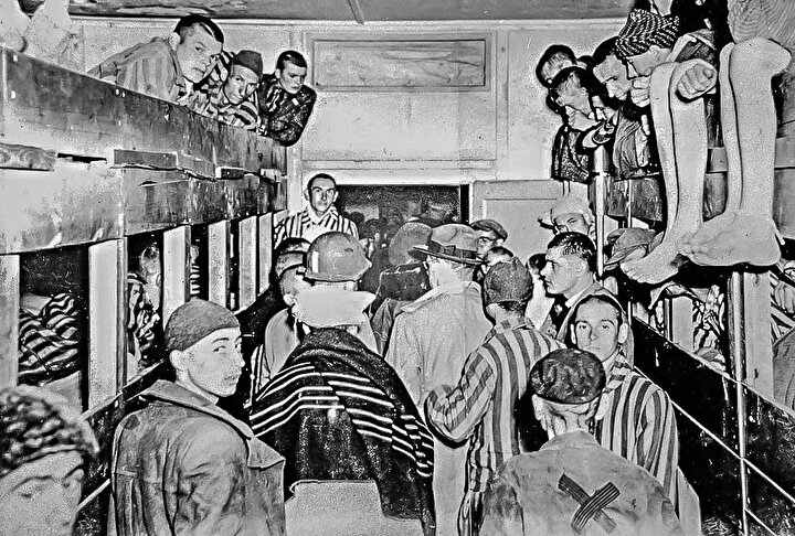 Dachau toplama kampı.