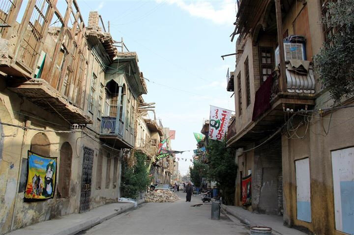 Günümüzde yoksul ailelerin barındığı Bettavin bölgesindeki tarihi yapılar.