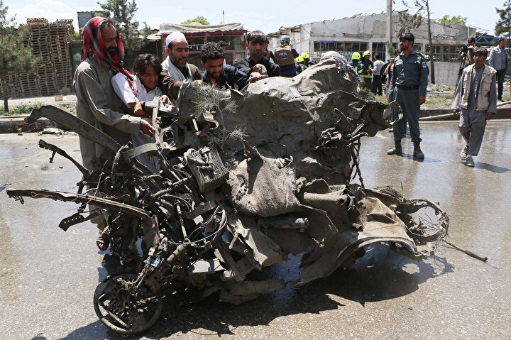Afganistan'ın başkenti Kabil'de sıklıkla bombalı saldırı meydana geliyor.