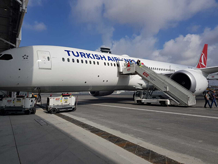 THY Boeing 787-9 Dreamliner tipi uçağı
