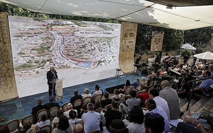 ABD’nin İsrail Büyükelçisi Friedman'ın Silvan Havuzu’ndan (Breikhat HaShiloah) Harem-i Şerif’in Burak (Ağlama) Duvarı’na çıkan tünelin açılışı töreninde yaptığı konuşma.