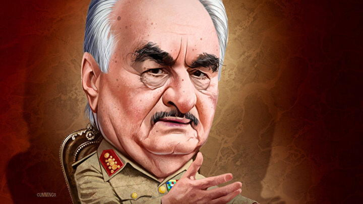 Halife Hafter'i Birleşik Arap Emirlikleri, Mısır ve Suudi Arabistan destekliyor.
