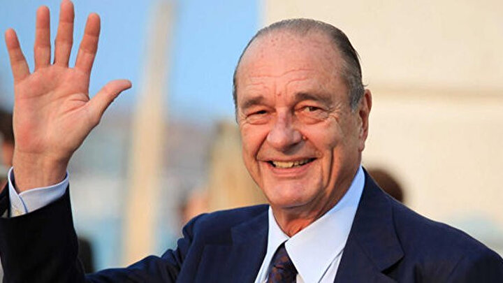 Fransa eski Cumhurbaşkanı Jacques Chirac.