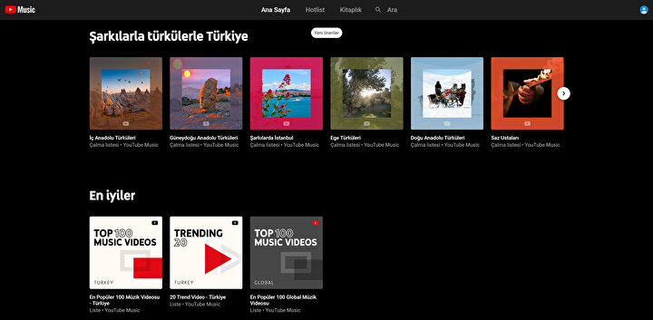 YouTube Music, premium kullanıcılarına özel içerikler sunuyor.