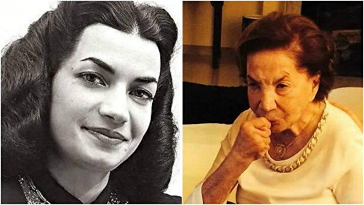 2016'da Monte Carlo'da ölen Prenses Eşref, genç kızlık ve yaşlılık dönemlerinde.