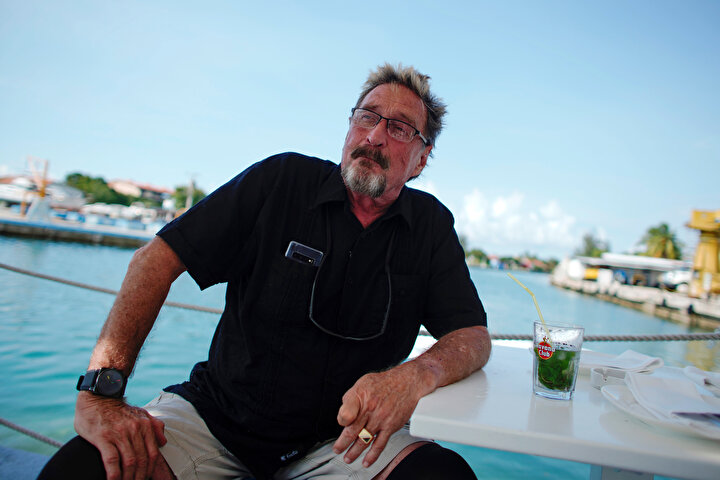 McAfee kurucusu John McAfee.