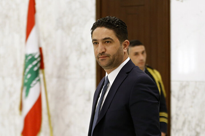 Lübnan Mültecilerden Sorumlu Devlet Bakanı Salih el-Garib.