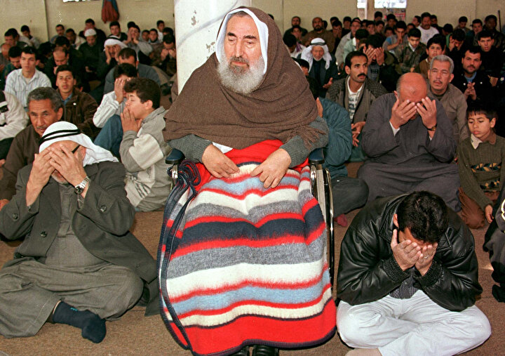 Ahmed Yasin, Gazze'de vakit namazlarını sürekli kıldığı camide...