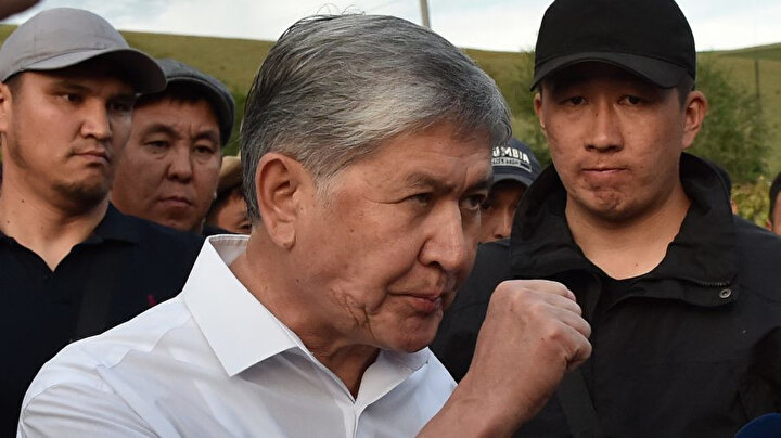 Eski Kırgızistan Cumhurbaşkanı Almazbek Atambayev.