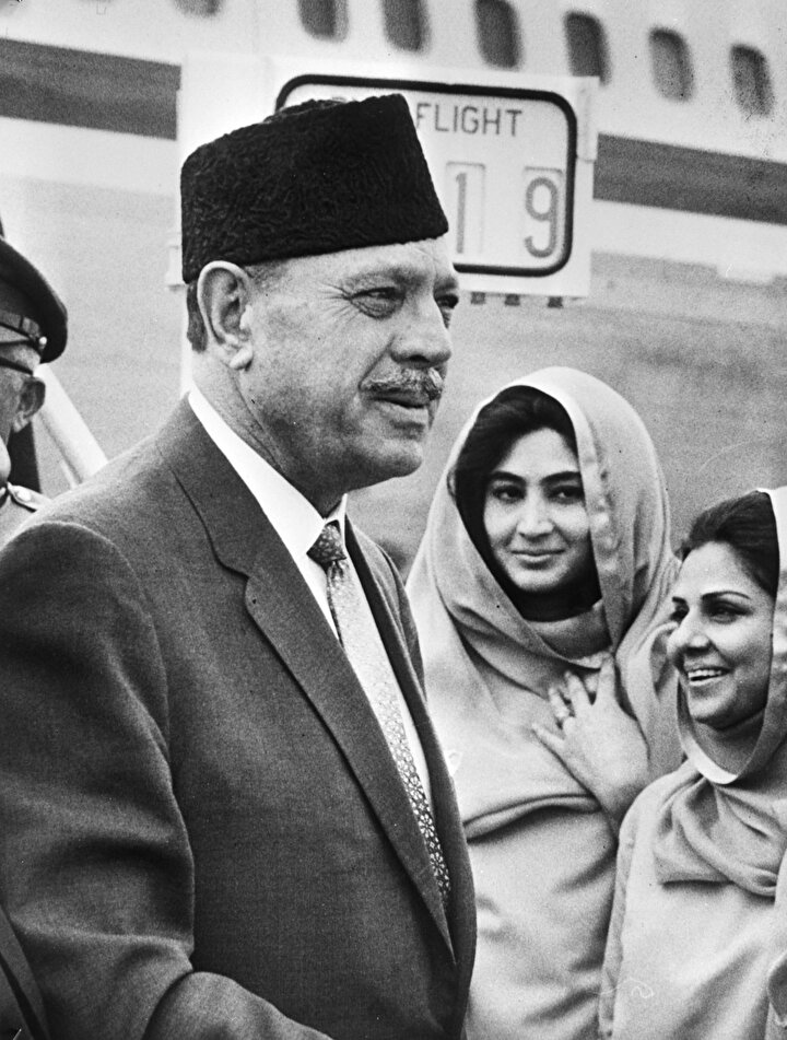 Eski Pakistan Devlet Başkanı Muhammed Eyüp Han 1972.