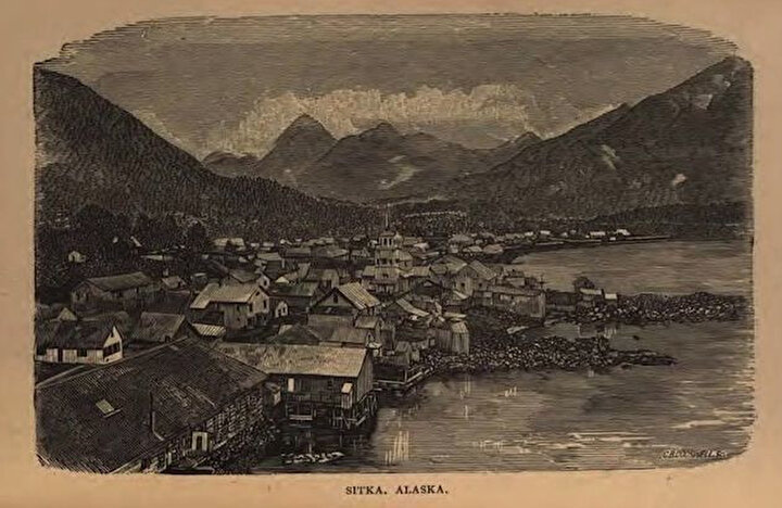 1800'lü yıllardaki bir kartpostal