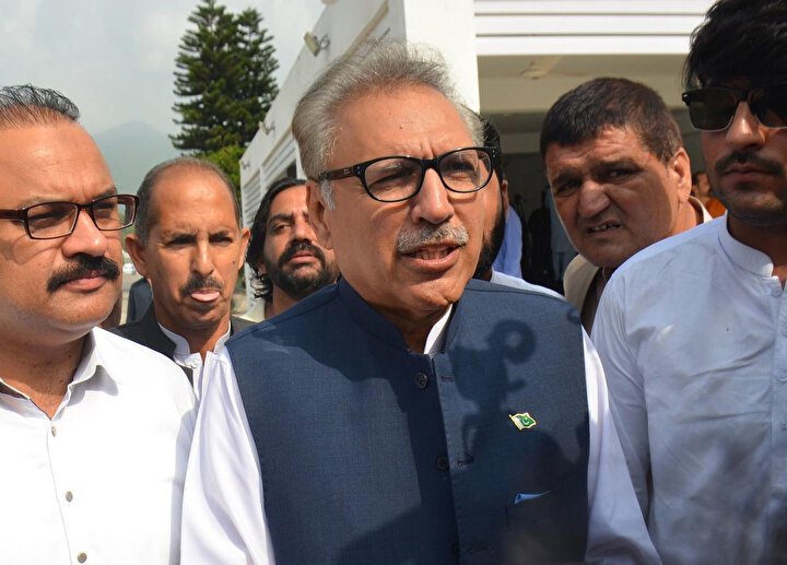 Pakistan Cumhurbaşkanı Arif Alvi.
