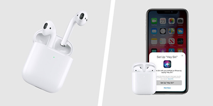 AirPods'un en can alıcı noktası aslında kablosuz şarj ve geliştirilen Siri desteği.