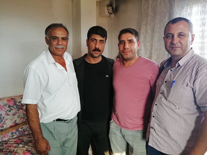 Fatih Bulut, Hüseyin Akan'ı ziyaret etti