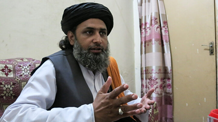 Tahrik-i Lebbeyk Pakistan (TLP) lideri Ejaz Eşrefi.
