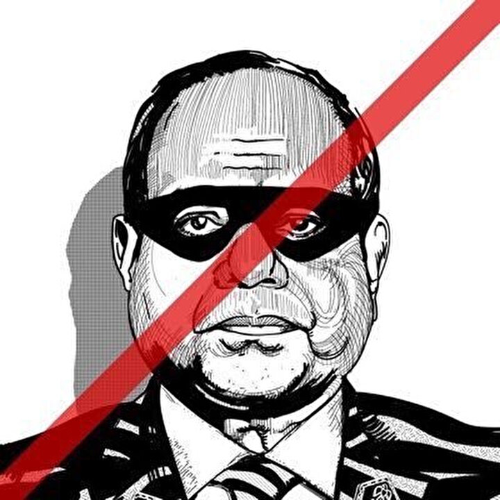 Muhamme Ali'nin sosyal medya hesabında sıklıkla paylaştığı Sisi fotoğrafı.