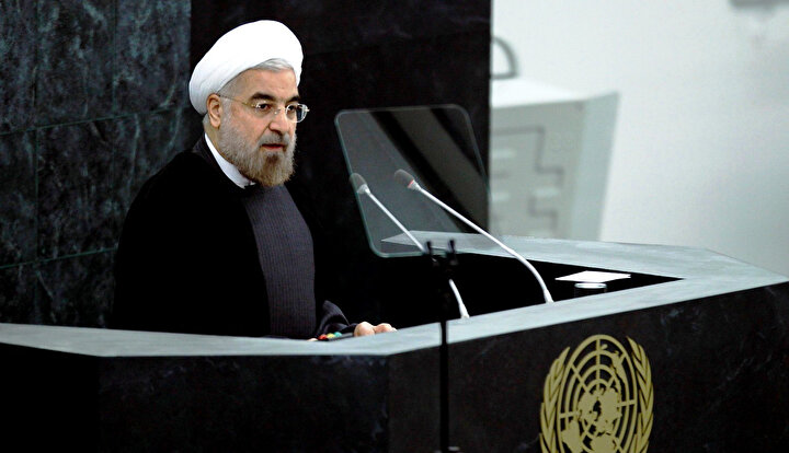 Ruhani, Birleşmiş Milletler Genel Kurulu'ndaki konuşmasında ABD, İsrail ve Suudi Arabistan'a sert eleştiriler yöneltmişti.