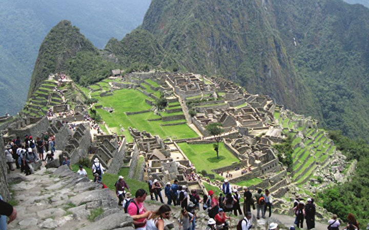 İnka'ların şehri Machu Picchu büyük ilgi görüyor.