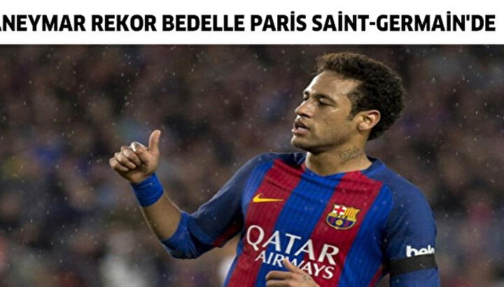 Neymar'ın transferi 'rekor bedel' klişesinin önemli temsilcilerinden biri olmuştu.
