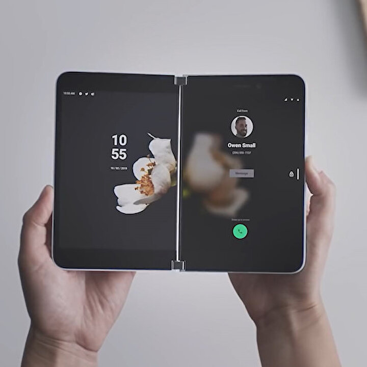 Microsoft'dan katlanabilir akıllı telefon: Surface Duo