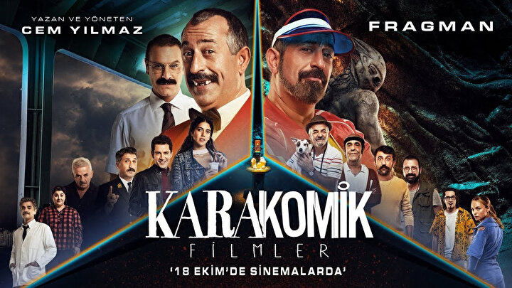İki arada ve Kaçamak Cem Yılmaz'ın bir seansta iki farklı hikayenin anlatıldığı yeni filmleri