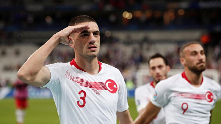 Merih Demiral 8 Milli maçta 720 dakika görev aldı.