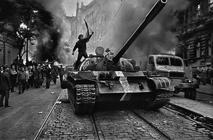 Garaudy'nin şiddetle karşı çıktığı 1968’de SSCB’nin Çekoslovakya'yı işgali.