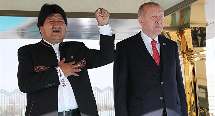 Bolivya Devlet Başkanı Juan Evo Morales Ayma, Nisan ayında Türkiye'yi ziyaret etmişti.