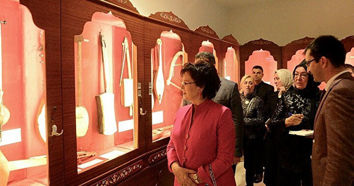 Hülya Koçyiğit, Cumhurbaşkanlığı Kültür ve Sanat Politikaları Kurulunun 40. toplantısı nedeniyle Eskişehir'e gitti. Koçyiğit toplantı sonrası müze ziyaretinde bulundu.