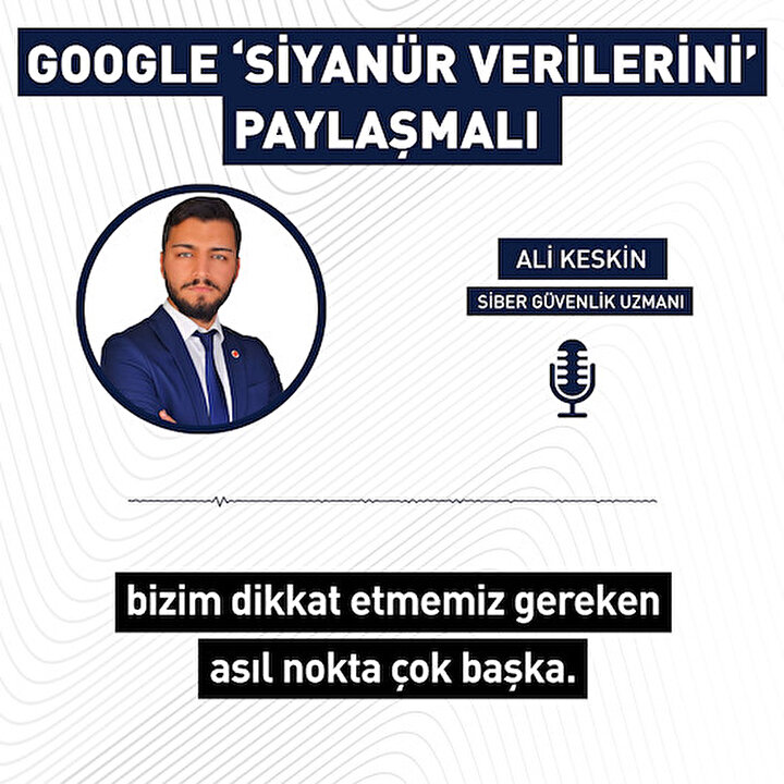 GZT uzmana sordu: 'Google, siyanür aramalarını takibe almalı'