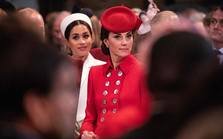 Meghan Markle ve Kate Middleton.