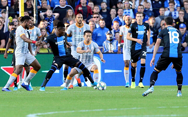 Galatasaray'ın Şampiyonlar Ligi'nde konuğu Club Brugge.