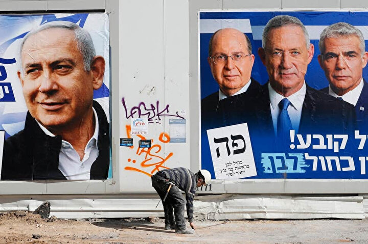 17 Eylül’de yapılan seçimler de Netanyahu ile Gantz arasındaki rekabete sahne oldu.