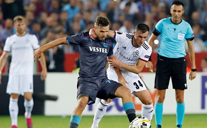 Trabzonspor, Basel ile sahasında oynadığı karşılaşmadan 2-2'lik beraberlikle ayrılmıştı.