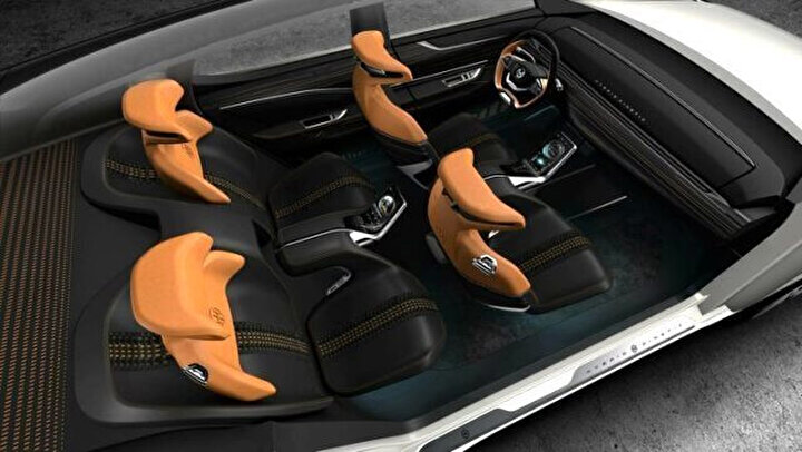 Pininfarina K350'nin içi