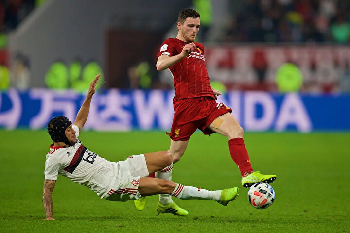 Andrew Robertson 90 dakika görev yaptı.